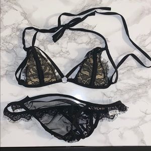 Matching bra and pantie set